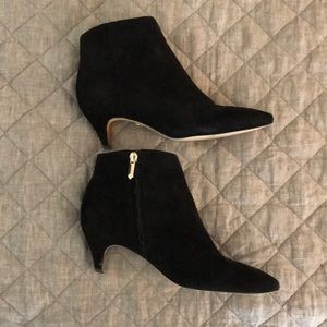 Sam Edelman suede booties
